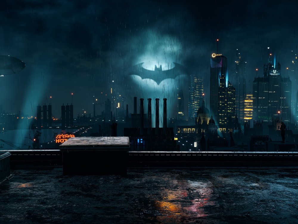 Бэтмен город Готэм