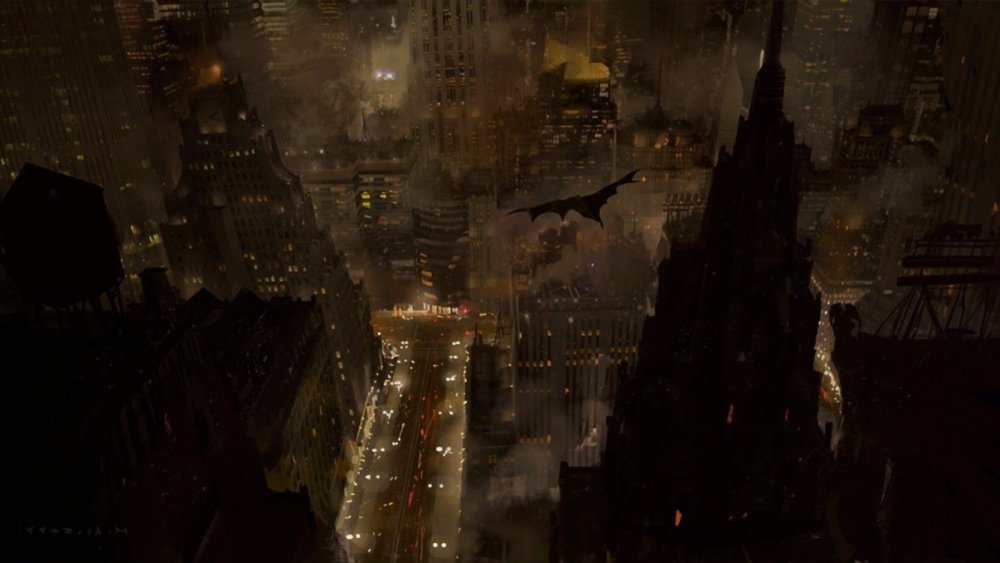 Бэтмен начало город Готэм