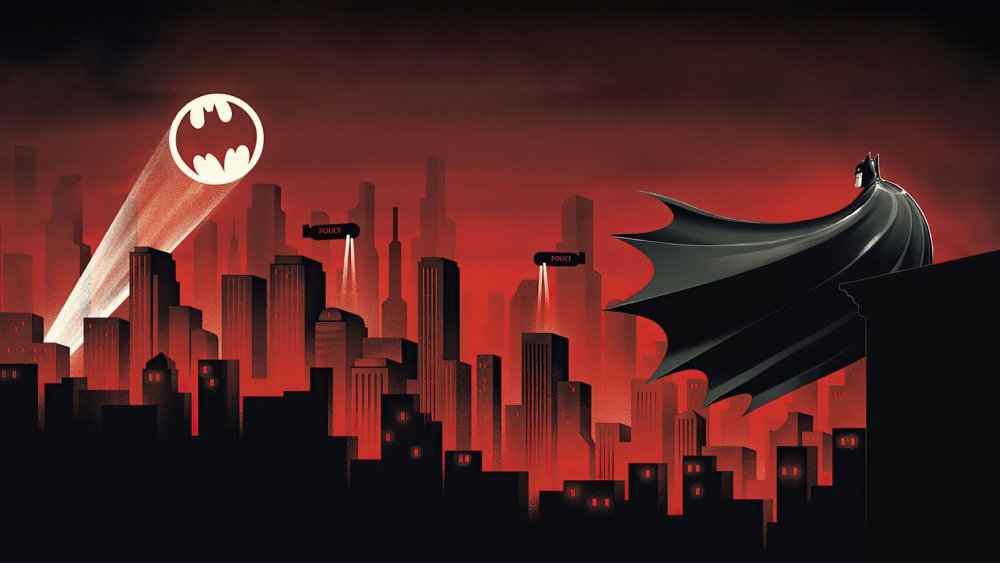 Бэтмен the animated Series Gotham City