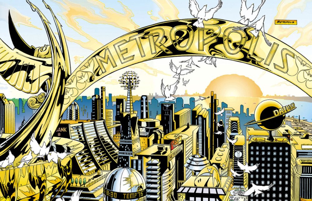 Бэтмен Тима Бертона Готэм