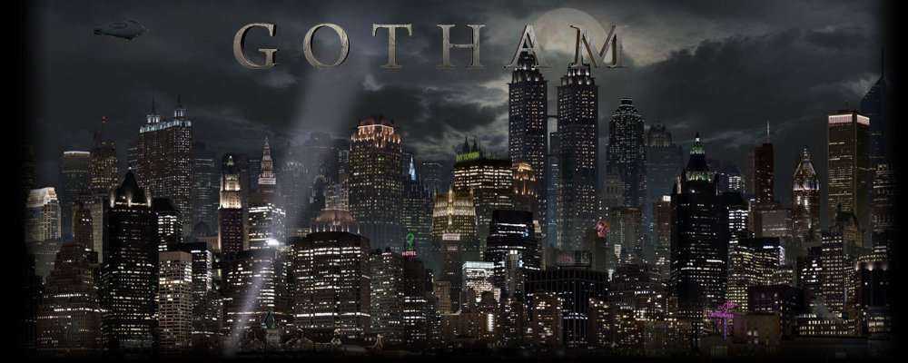 Бэтмен город Готэм