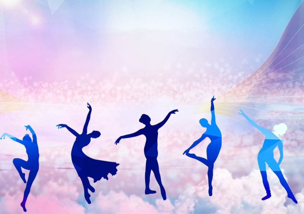 Танцевальный фон для презентации