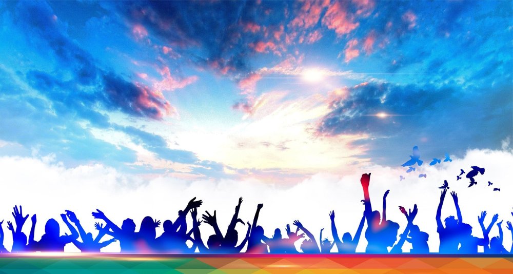 Молодежь фон