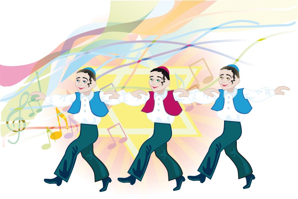 Еврейский танец дети