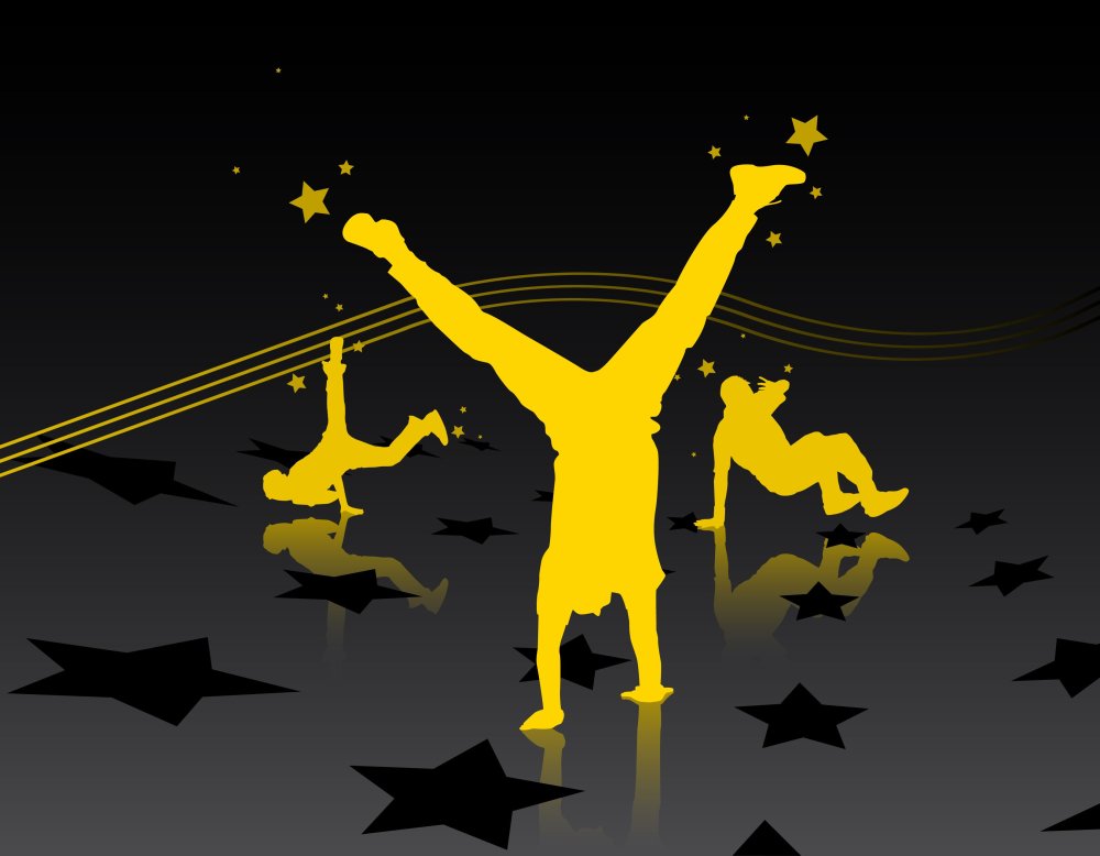 Танцевальный фон