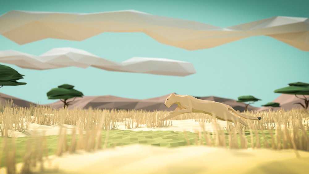 Саванна картинка для детей без животных