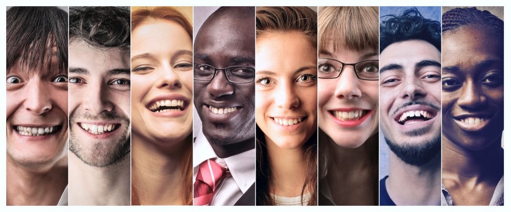 Улыбки разных народов