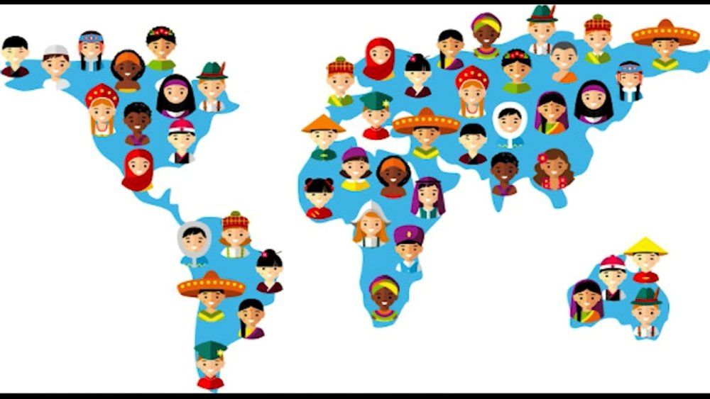 Народы разных континентов