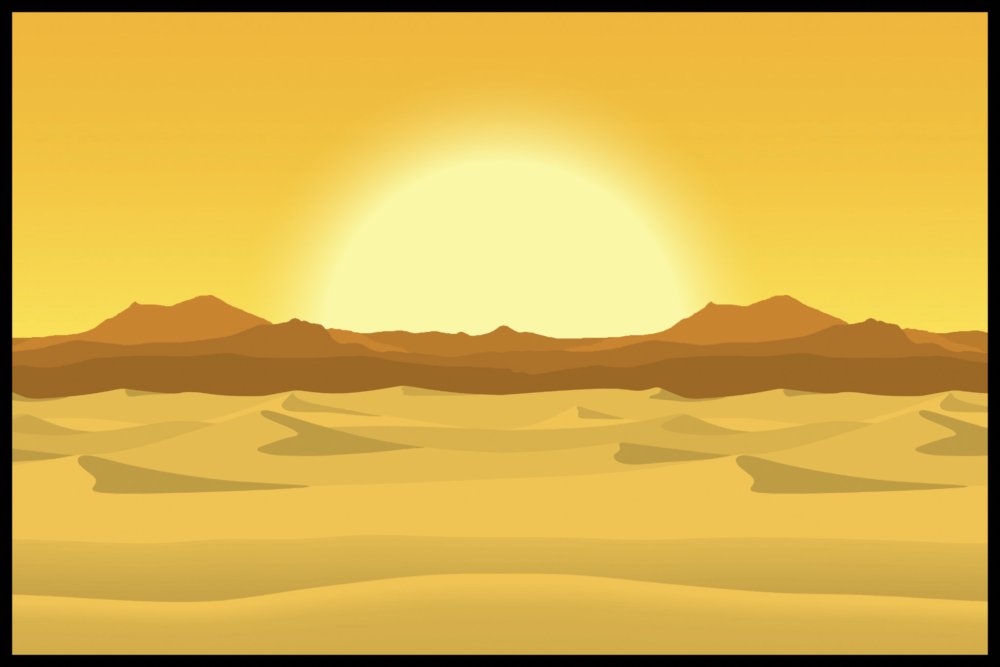 Фон пустыни для игры