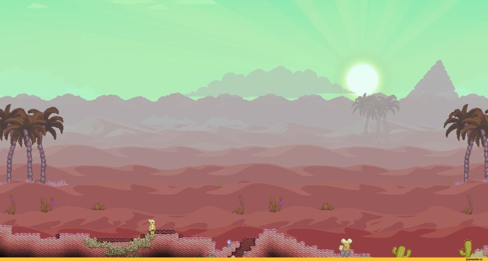 Пиксельная пустыня