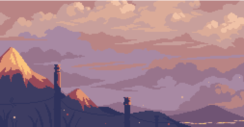 Пиксельный фон компьютер