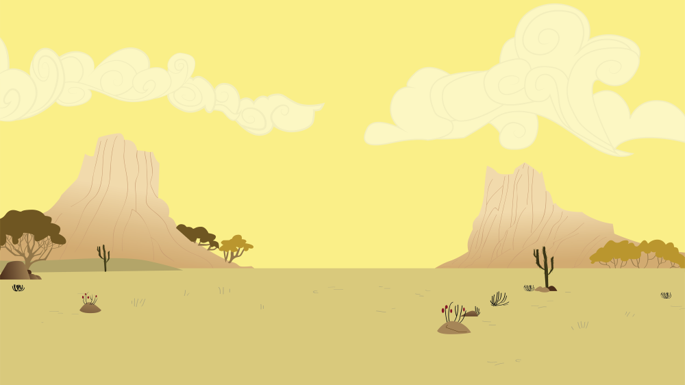 Фон пустыня мультяшный