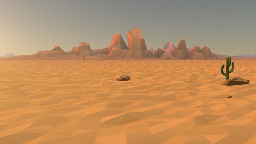 Татуин Лоу Поли