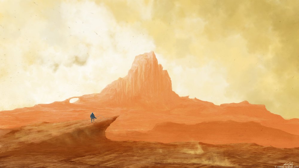 Нарисовать пустыню