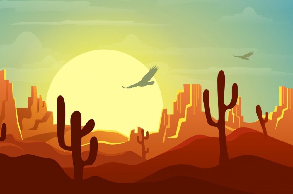 Пейзаж Минимализм