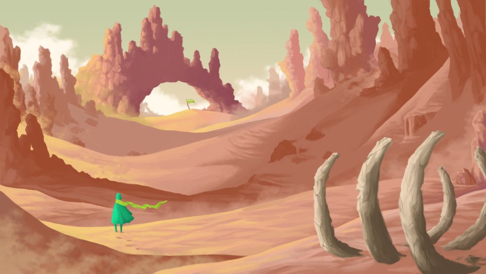 Пустыня аниме