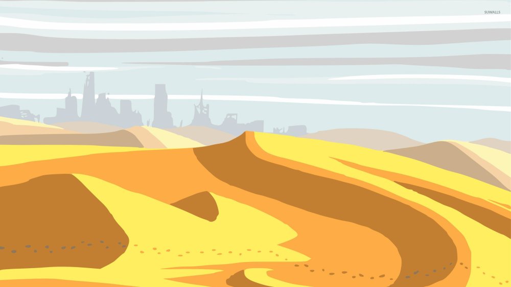 Стилизованная пустыня