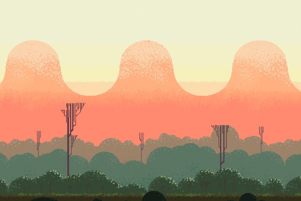 Пиксельные обои