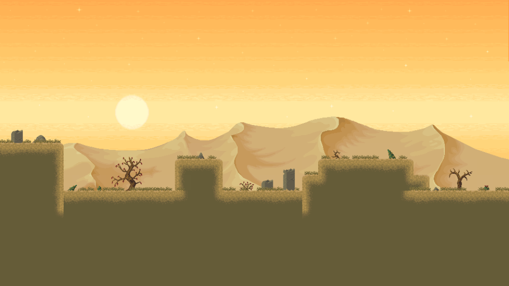 2д спрайт пустыня