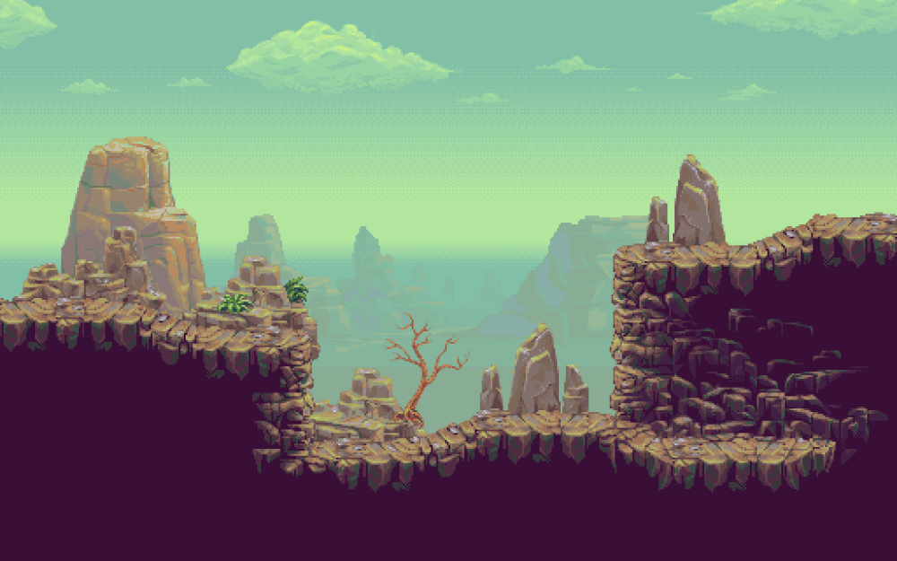 Долина Pixel Art