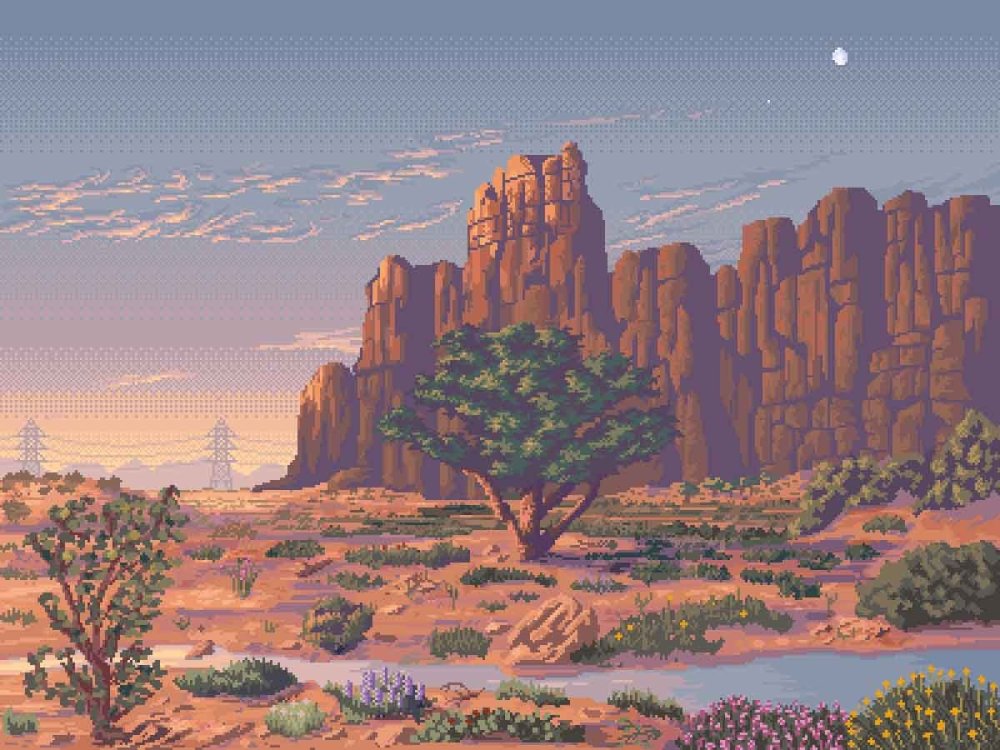 Пиксельные арты