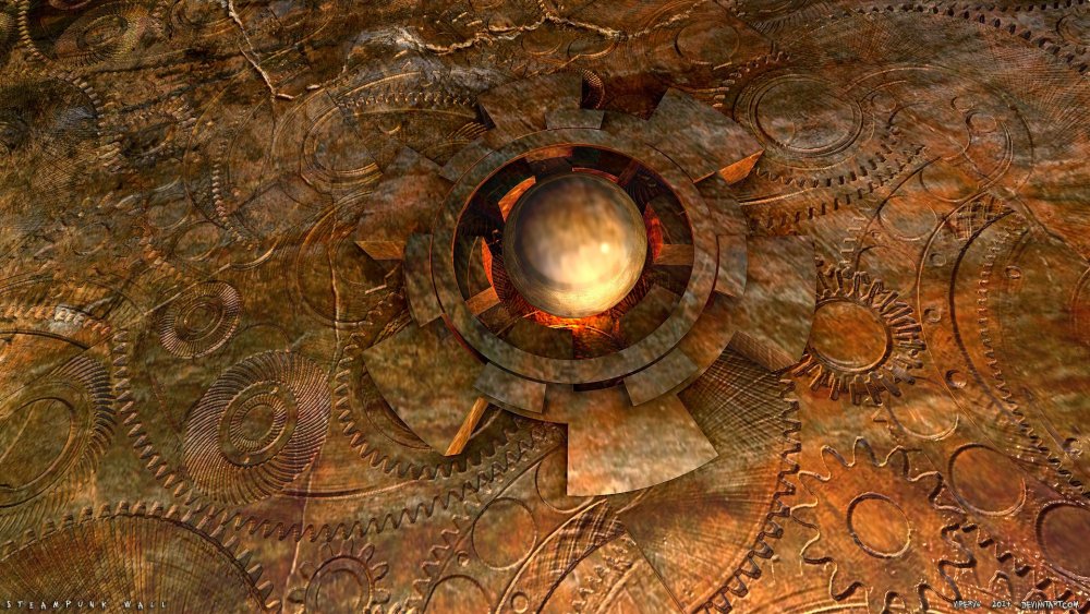 Стимпанк город