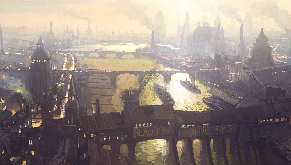 Стимпанк локации