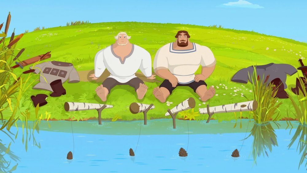 Шипп три богатыря Елисей и Добрыня