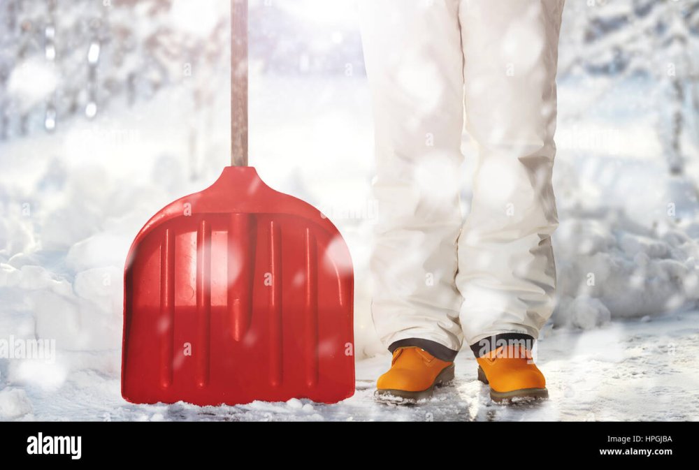 Снеговая лопата вектор