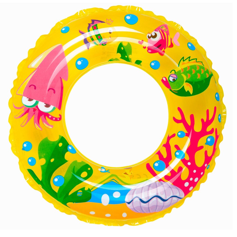 Круг для плавания неоновый иней 76