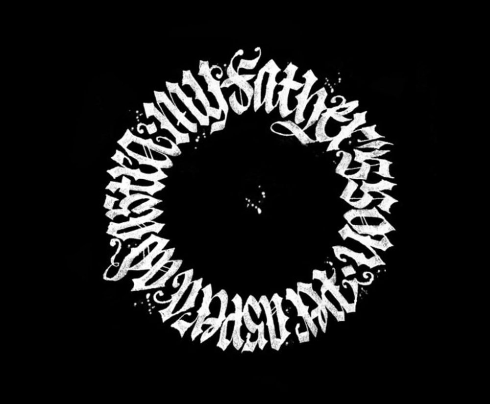 Шрифт покраса Лампаса