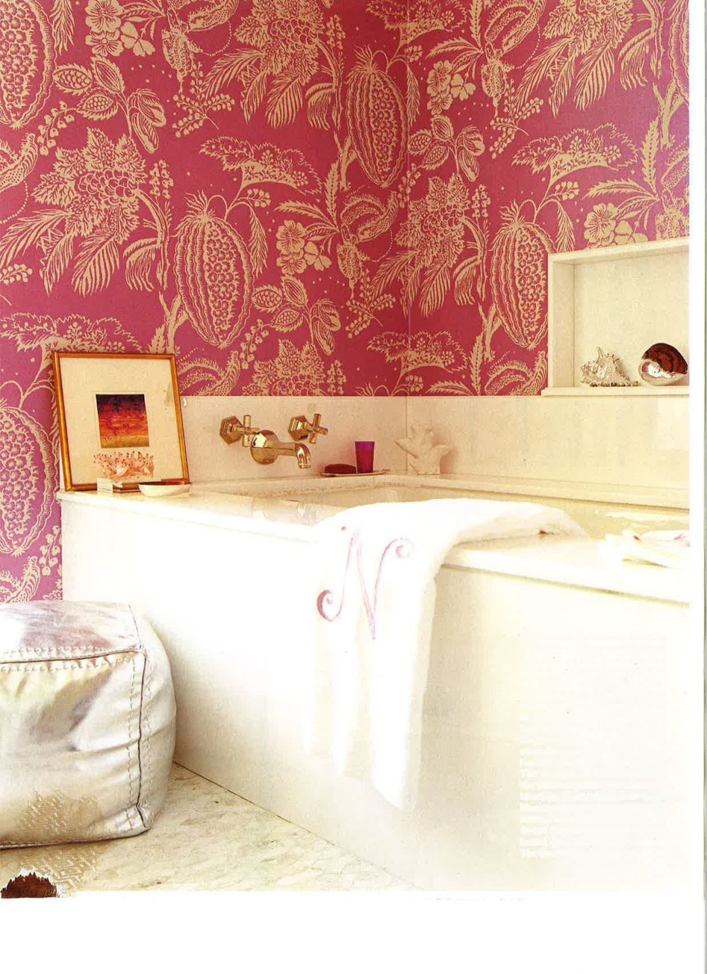 Моющиеся обои для ванной