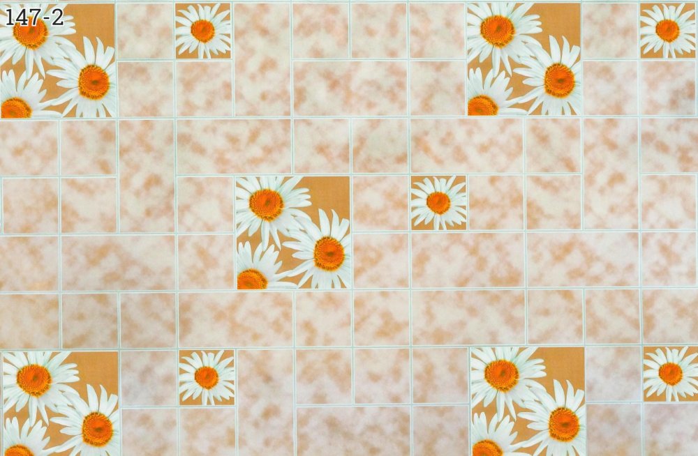 Клеенка столовая ПВХ на нетканой основе "колорит", 1,3х25м, арт.431/1