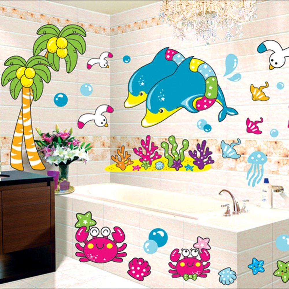 Наклейки в ванную