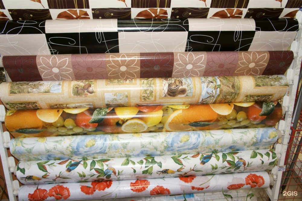 Клеенка в рулонах