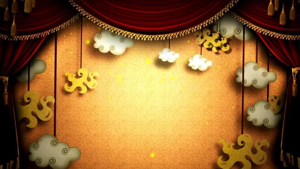 Фон для презентации театр