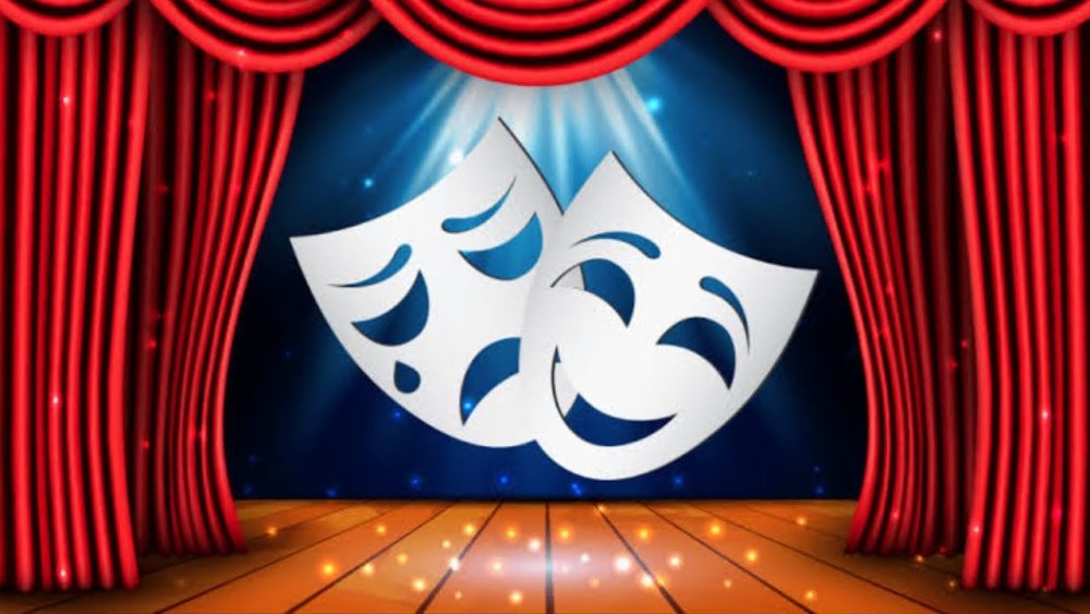 Украшение сцены театр