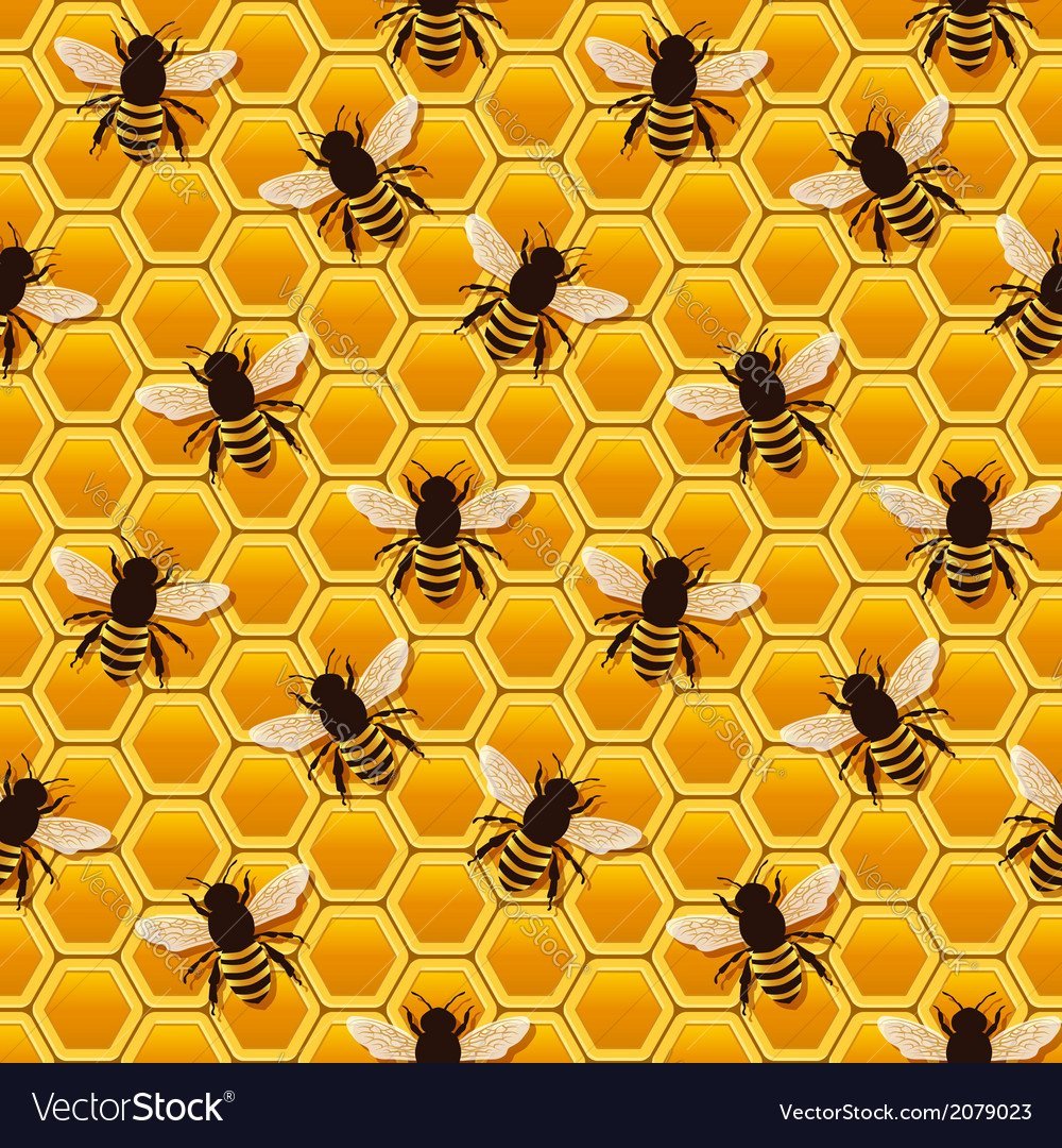 Принт пчелы