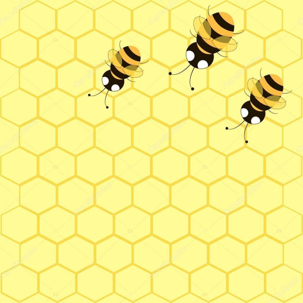 Фон для презентации пчелки