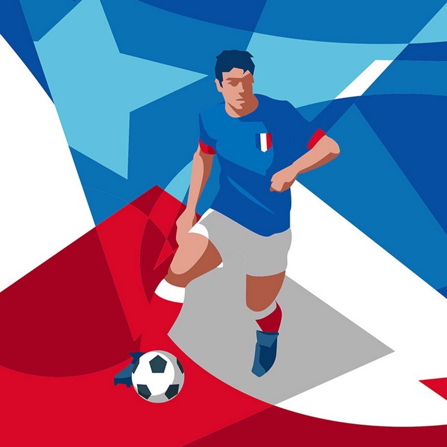 Футболист клипарт