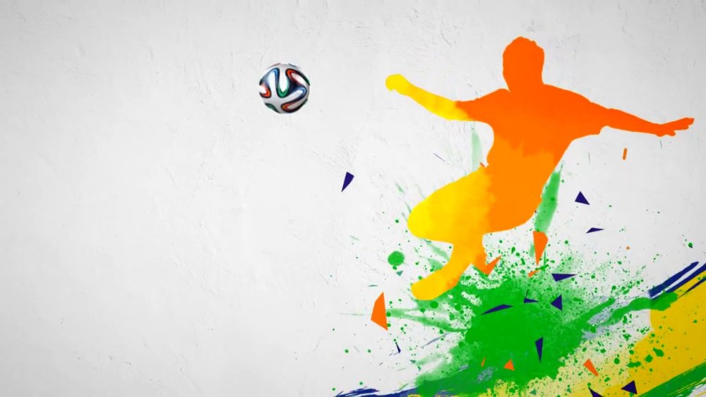 Фон для объявления футбол