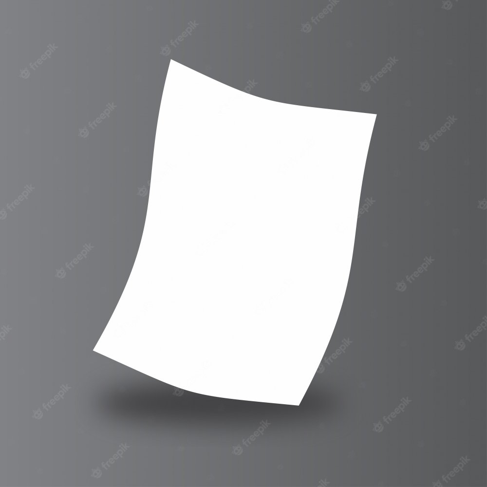 Бумажный листок