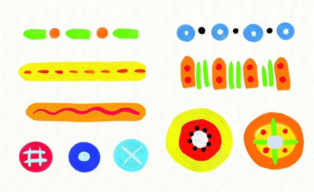 Дымковская игрушка индюк эскиз