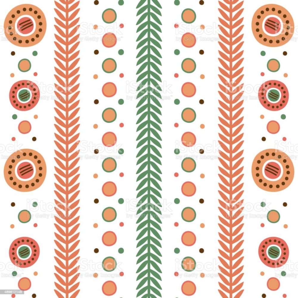 Дымковская роспись в полосе