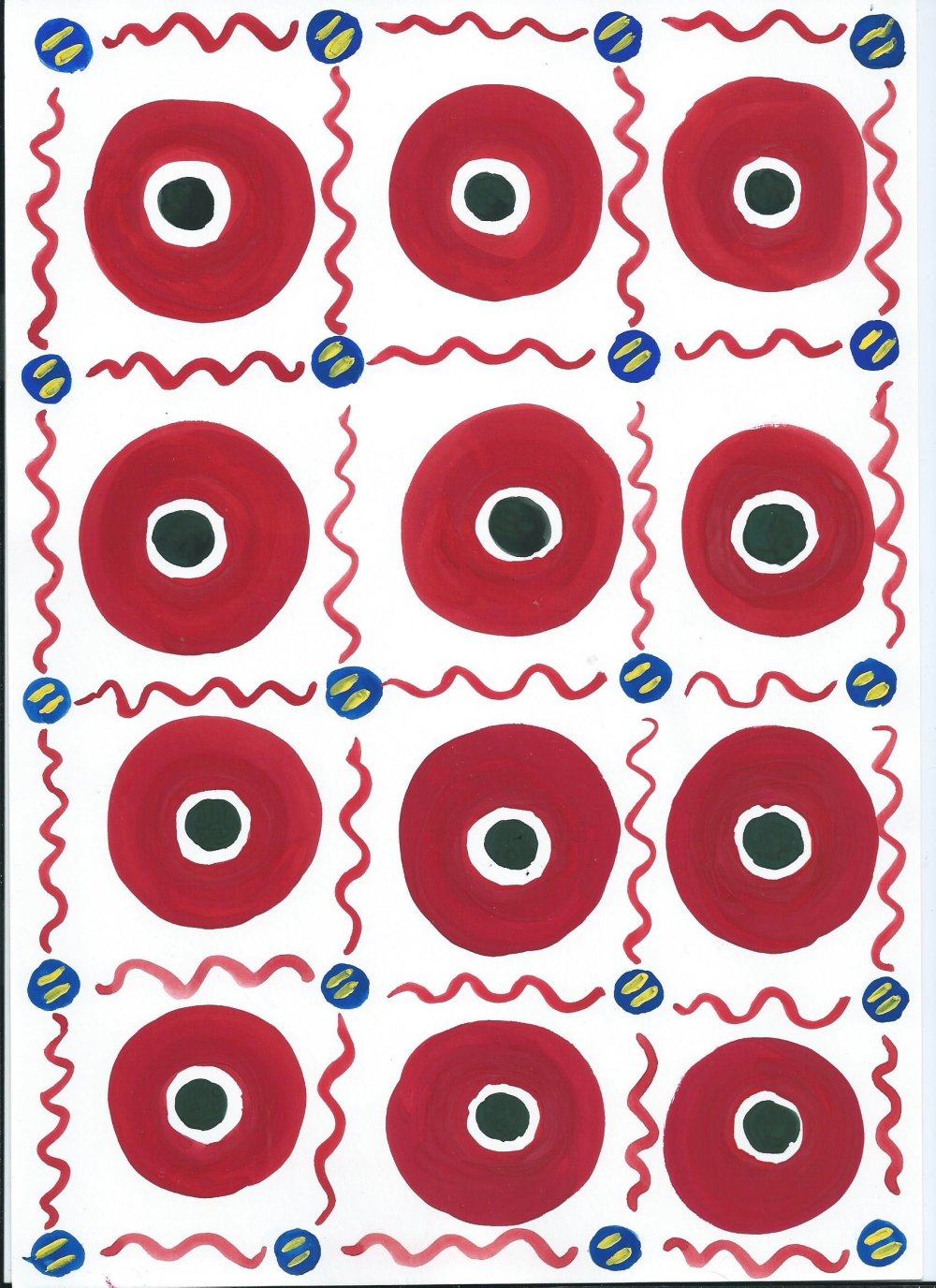 Вятская дымка роспись