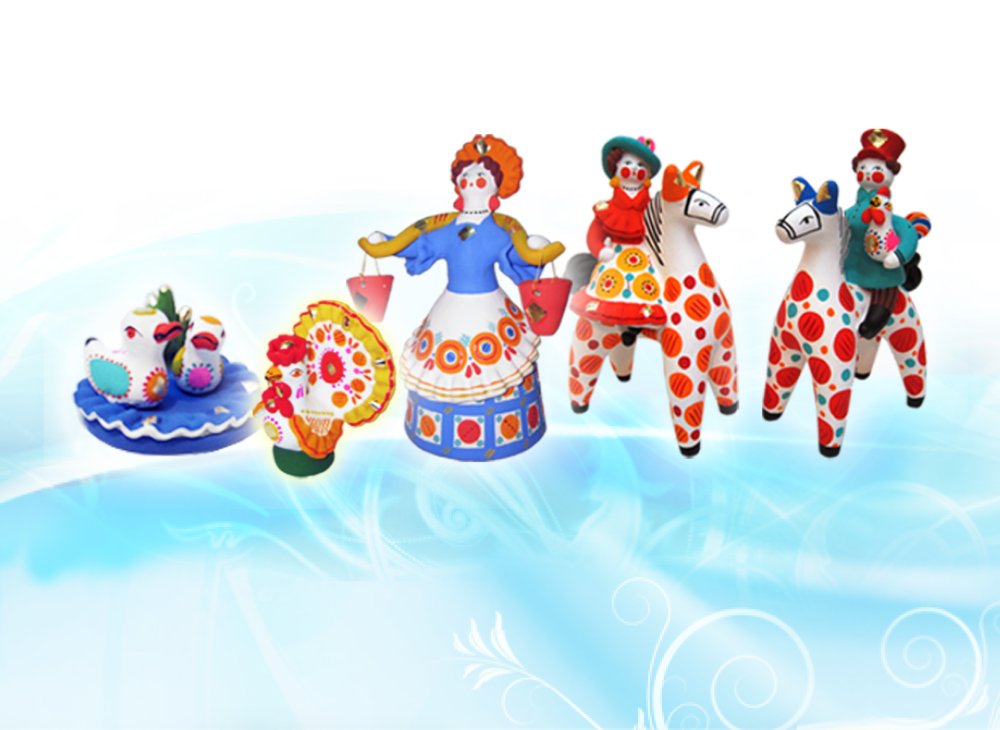 Лото Дымковская роспись