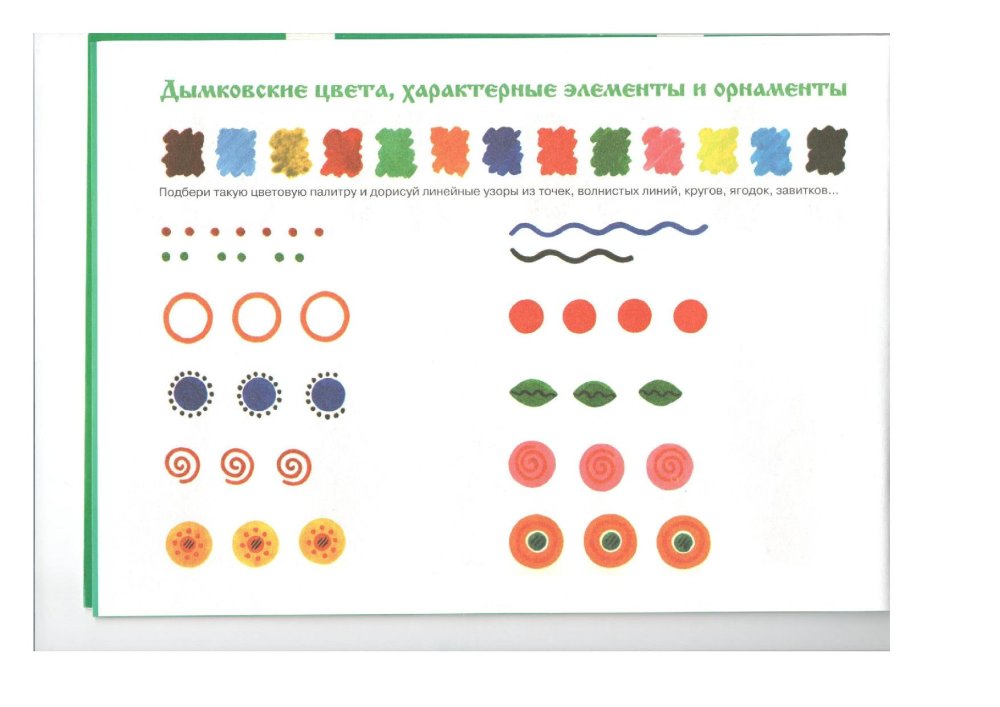 Дымковская игрушка индюк роспись