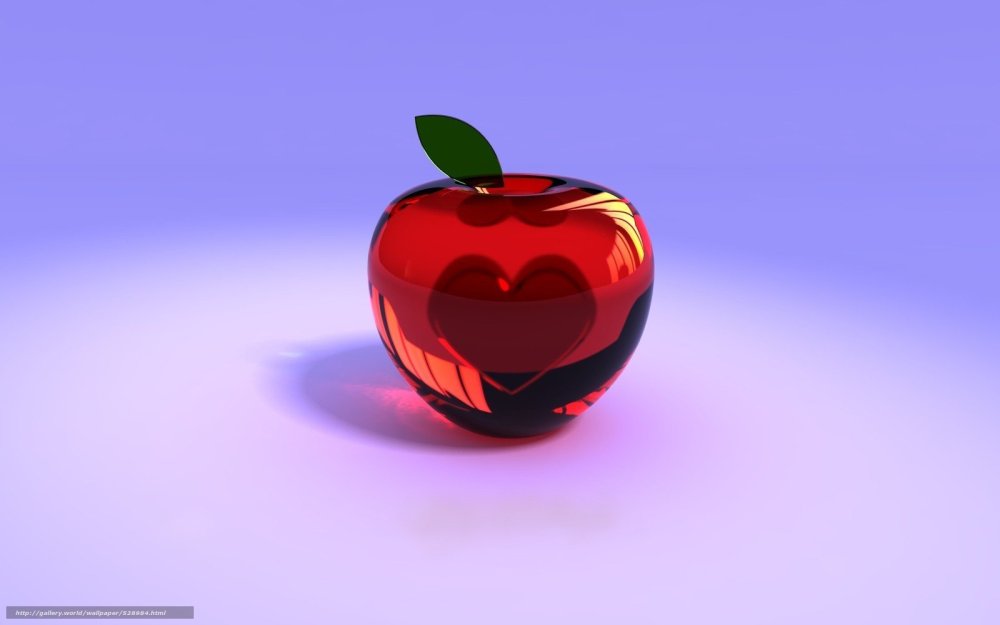 Разноцветные яблоки