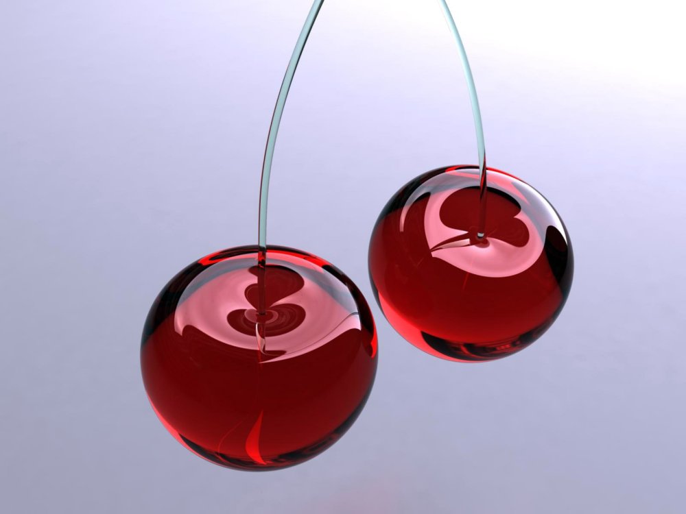 Стеклянные фрукты