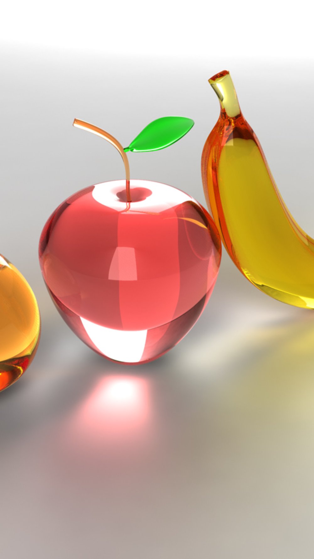 Разноцветные яблочки